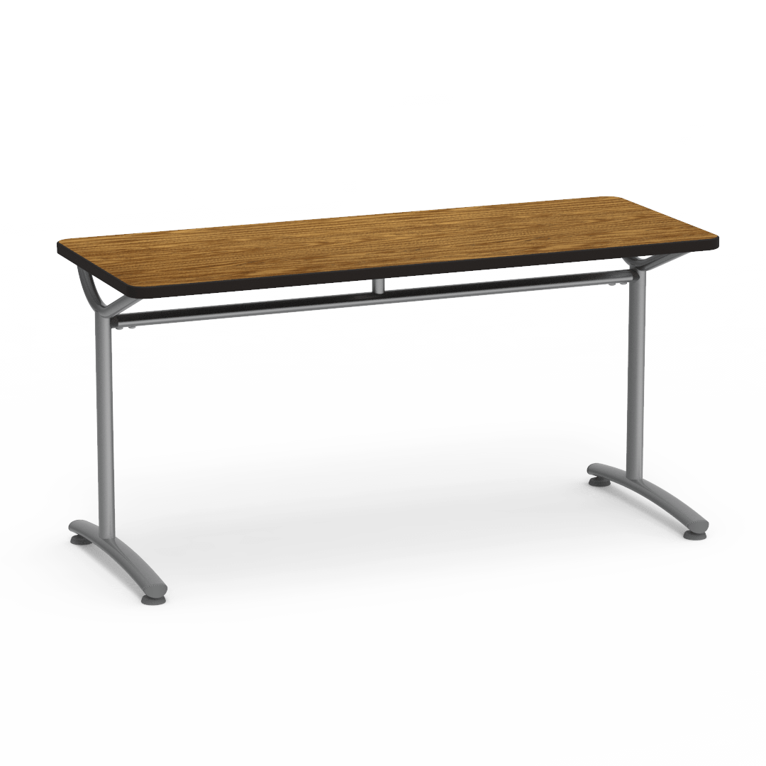 Virco TE24608Y30 - TEXT Series Training Table - 24"W x 60"L x 30"H (Virco TE24608Y30) - SchoolOutlet