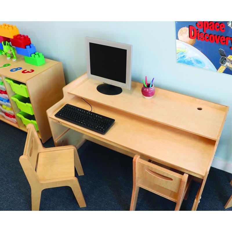 Whitney Brothers Adjustable Computer Desk(Whitney Brothers WHT - WB0483) - SchoolOutlet