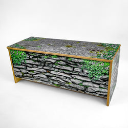 Whitney Brothers Nature View Stone Wall Bench 14H - (WB0956)