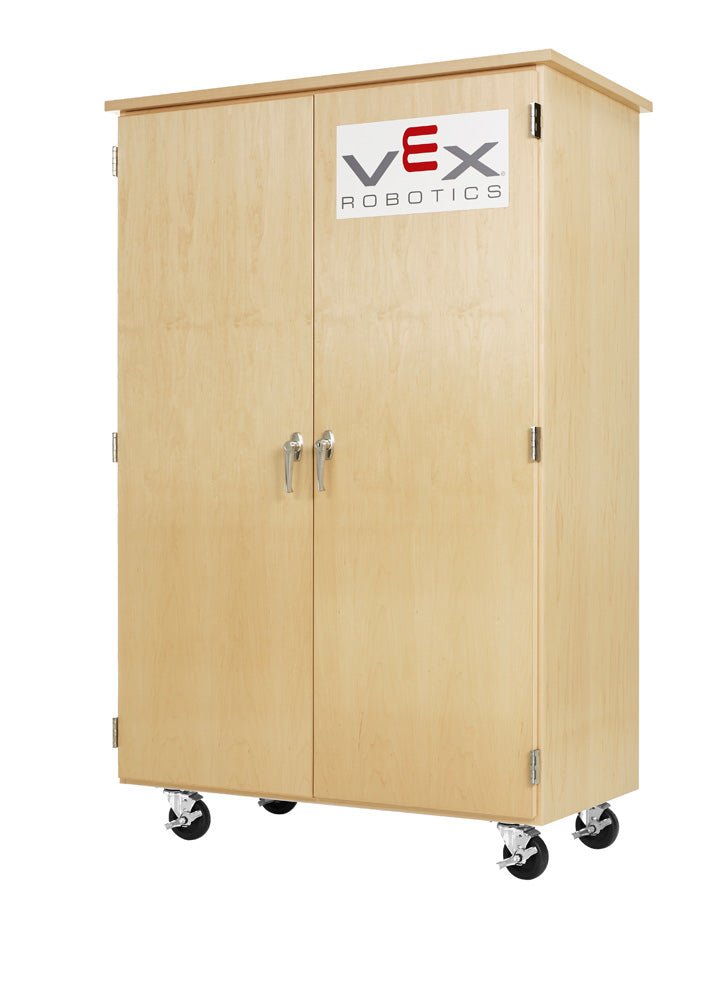 Diversified Woodcrafts VEX Robotics Mobile Storage Cabinet - 44"W x 24"D (Diversified Woodcrafts DIV-VXM-4424M) - SchoolOutlet