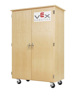 Diversified Woodcrafts VEX Robotics Mobile Storage Cabinet - 44"W x 24"D (Diversified Woodcrafts DIV-VXM-4424M)