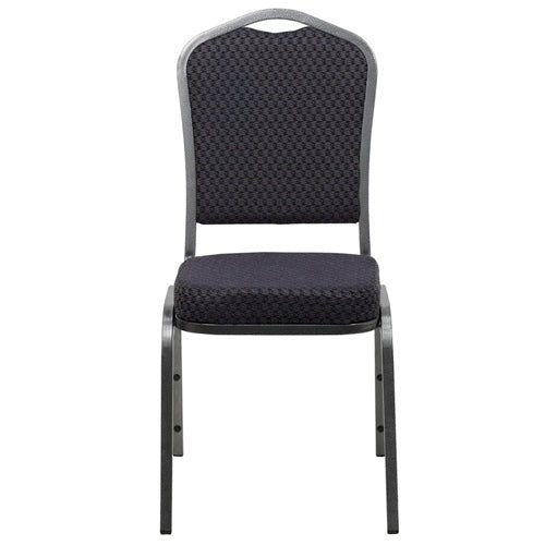 Flash Furniture HERCULES Series Crown Back Stacking Banquet Chair with Patterned Fabric(FLA-HF-C01-GG) - SchoolOutlet