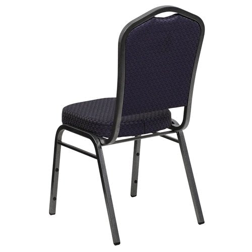 Flash Furniture HERCULES Series Crown Back Stacking Banquet Chair with Patterned Fabric(FLA-HF-C01-GG) - SchoolOutlet