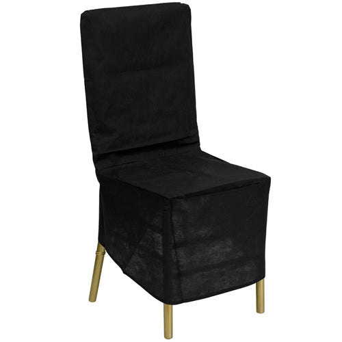 Flash Furniture Black Fabric Chiavari Chair Storage Cover(FLA-LE-COVER-GG) - SchoolOutlet