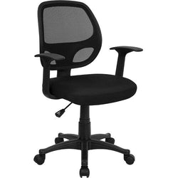 Flash Furniture Mid-Back Black Mesh Computer Chair(FLA-LF-W-118A-BK-GG)