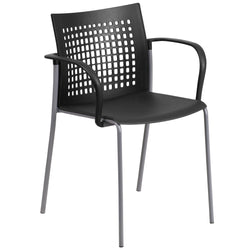 HERCULES Series 551 lb. Capacity Stack Chair with Air-Vent Back and Arms