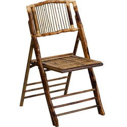 Flash Furniture American Champion Bamboo Folding Chair (FLA-X-62111-BAM-GG)