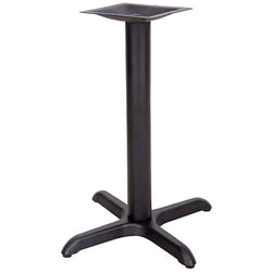 Flash Furniture 22'' x 22'' Restaurant Table X-Base with 3'' Dia. Table Height Column(FLA-XU-T2222-GG)