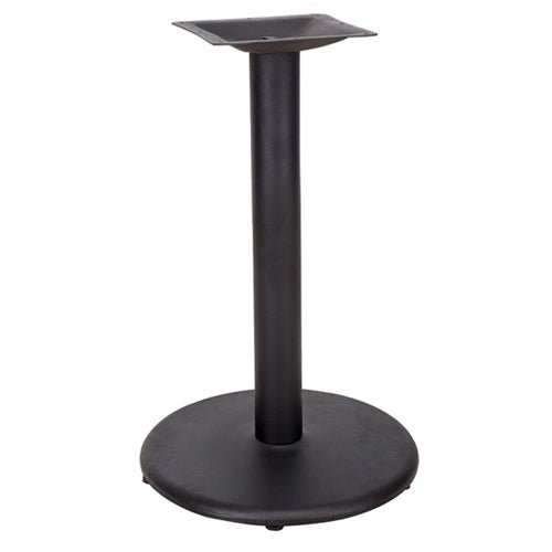 Flash Furniture 18'' Round Restaurant Table Base with 3'' Dia. Table Height Column(FLA-XU-TR18-GG) - SchoolOutlet