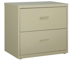 Hirsh 30 Inch Wide 2 Drawer Metal Lateral File Cabinet for Home and Office, Holds Letter, Legal and A4 Hanging Folders