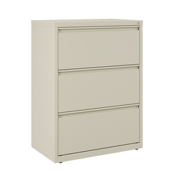 Hirsh 30 Inch Wide Metal Lateral File Cabinet for Home and Office, Holds Letter, Legal and A4 Hanging Folders