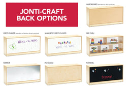Jonti-Craft 25-tub Single Storage Unit With Colored Tray (Jonti-Craft JON-4026JC)
