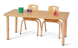 Jonti-Craft Purpose+ Rectangle Table - 24" x 36" (Jonti-Craft JON-6255JCP251)