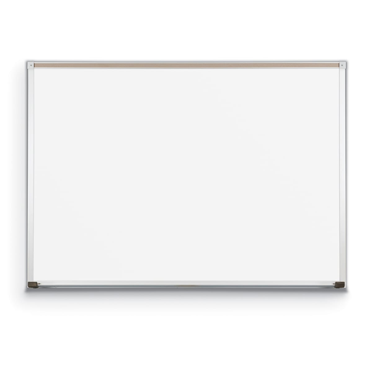 Mooreco Dura-Rite Markerboards + Deluxe Aluminum Trim - 4'H x 4'W (Mooreco 212AD) - SchoolOutlet