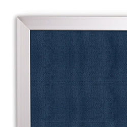 Mooreco Fabric Cork - Plate Tackboard - Aluminum Trim - 2'H x 3'W (MOR-333AB)