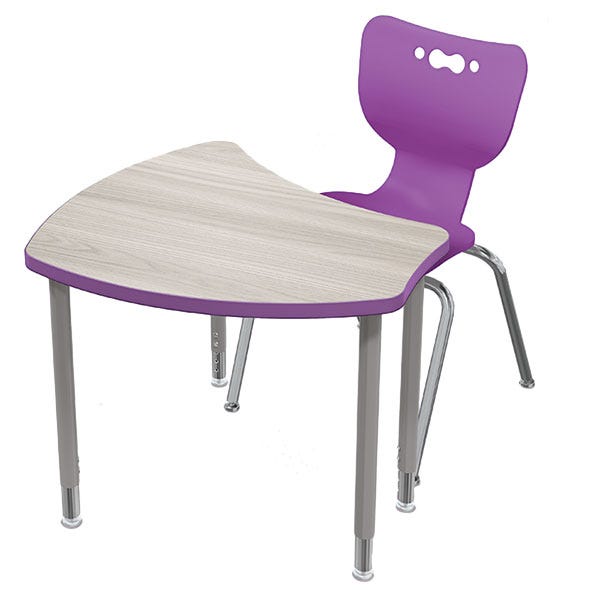 Hierarchy 4-Leg School Chair (14"H - Pre-K to Kindergarten) - 53314 - SchoolOutlet