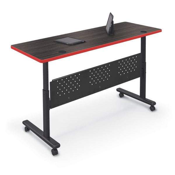 Mooreco Adjustable Height Flipper Table Modesty Panel for 60"W HAFT - 66626 - SchoolOutlet