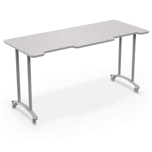Mooreco Makerspace Mobile Table - 72"W x 30"D (Mooreco 91415) - SchoolOutlet