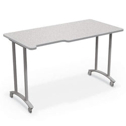 Mooreco Makerspace Mobile Table - 60"W x 30"D (Mooreco 91416)
