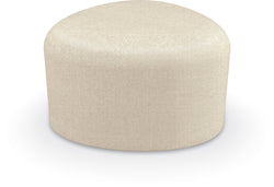 Mooreco Akt Soft Seating Lounge Small Ottoman - Grade 02 Fabric and Powder Coated Sled Legs