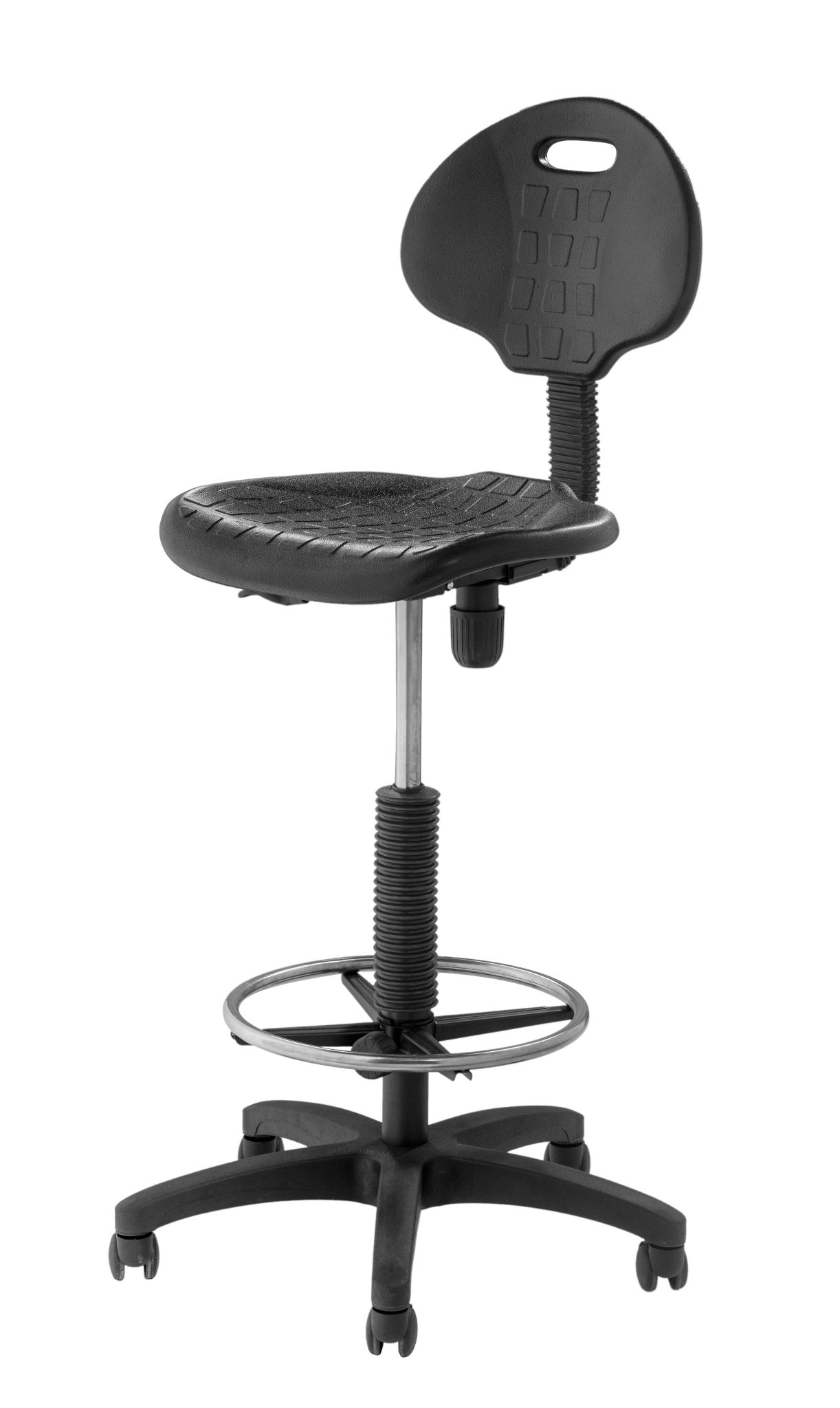 Lab and Science Shop Stool Polyurethane Seat and Backrest adjusts 22