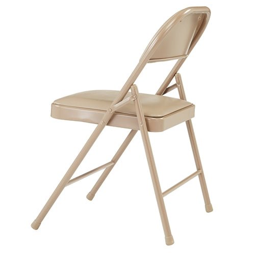 Vinyl padded folding discount chairs