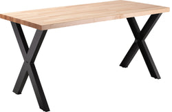 NPS CLT3060D2BB - Collaborator Table, 30" x 60", Rectangle, 30" Height, Butcherblock top (National Public Seating NPS-CLT3060D2BB)