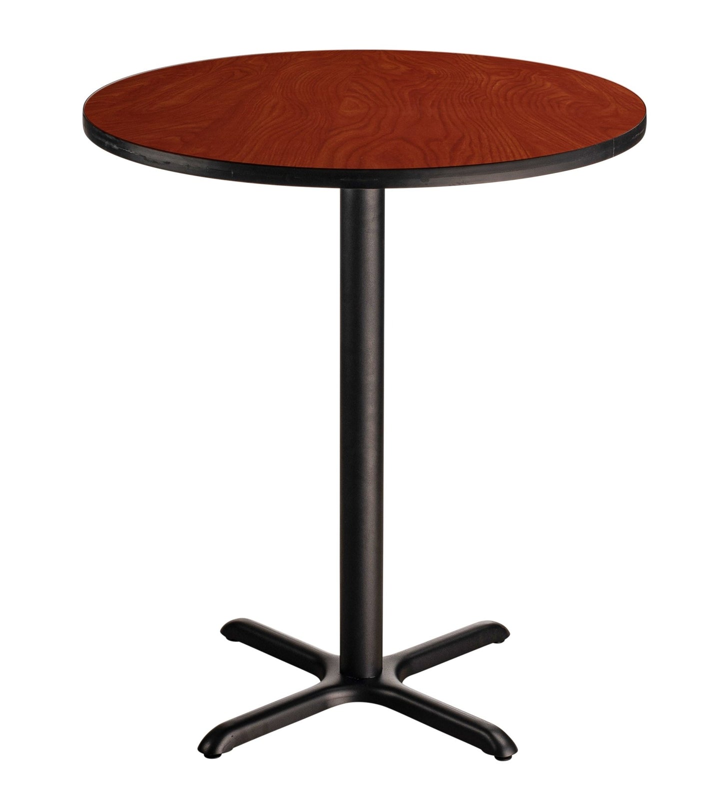 NPS CT12424XB - NPS Cafe Table, 24" Round, "X" Base, 42" Height (National Public Seating NPS-CT12424XB) - SchoolOutlet