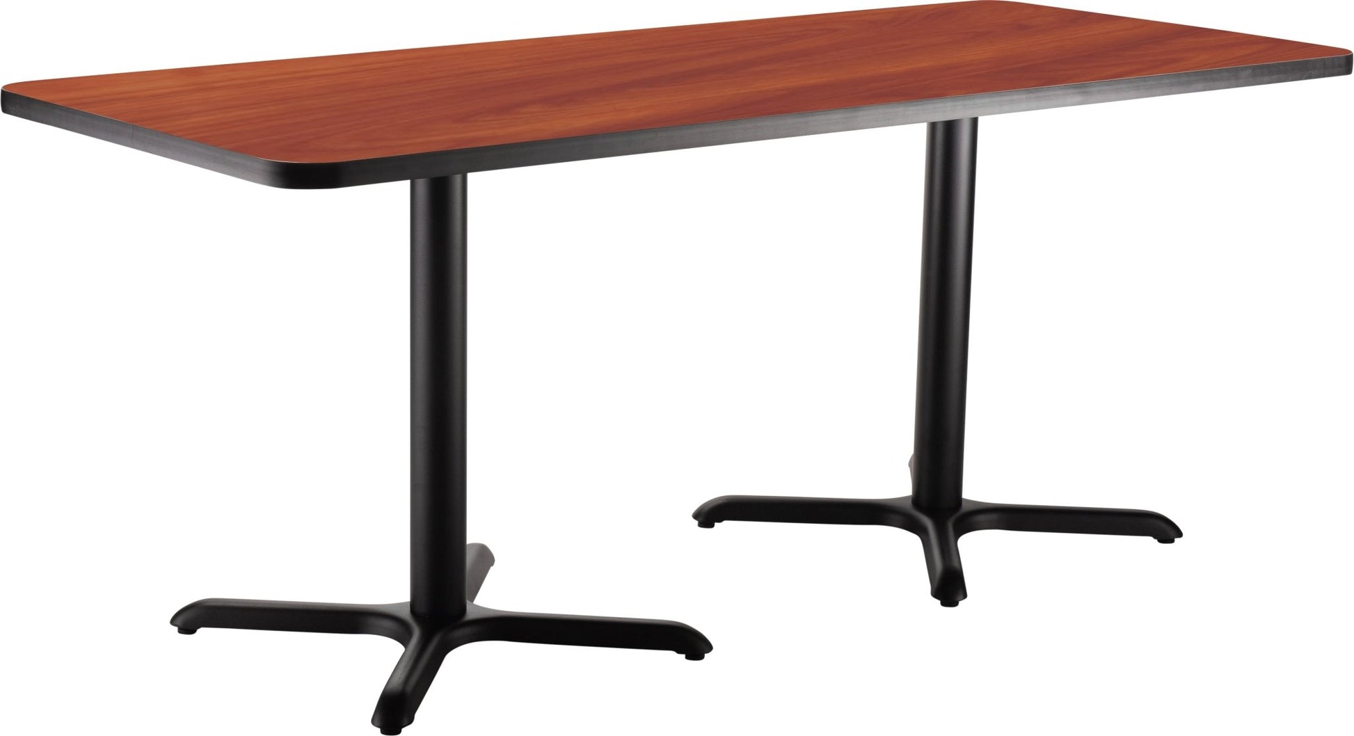 NPS CT23072XD - NPS Cafe Table, 30"x72" Rectangle, "X" Base, 30" Height (National Public Seating NPS-CT23072XD) - SchoolOutlet