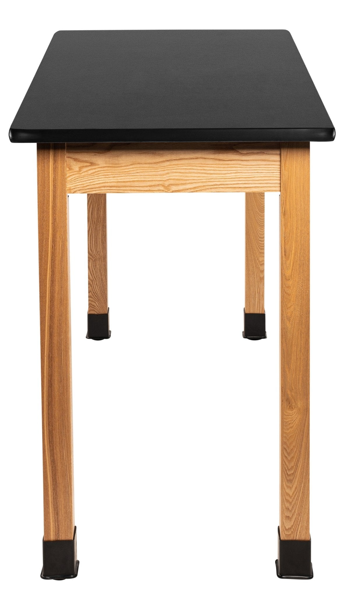 NPS Science Lab Table - High Pressure Laminate Top - w/ Book Compartment - 24"W x 48"D (National Public Seating NPS-SLT2-2448HB) - SchoolOutlet