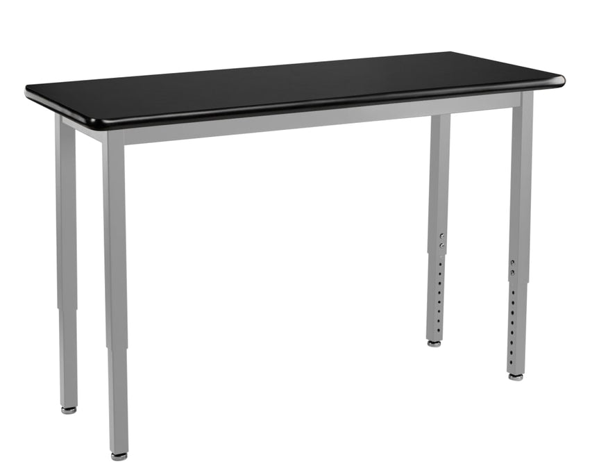 NPS Science Lab Table, 18" X 60", Steel Legs (National Public Seating NPS-SLT3-1860C) - SchoolOutlet