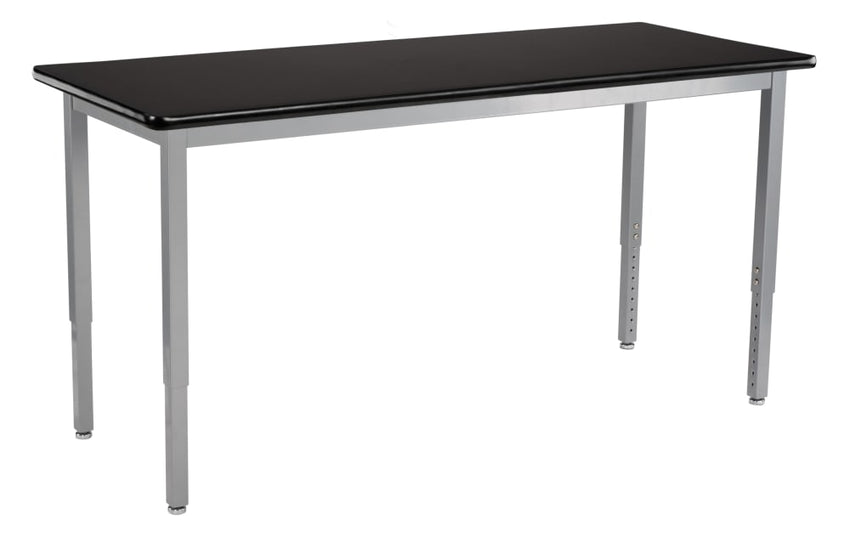 NPS Science Lab Table, 24" X 54", Steel Legs (National Public Seating NPS-SLT3-2454C) - SchoolOutlet