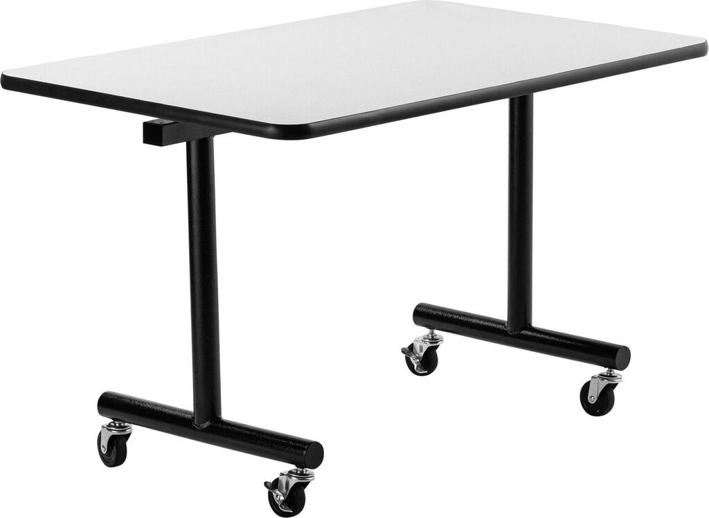 NPS ToGo Table, 24"x60", Particleboard Core (National Public Seating NPS-TGT2460PBTM) - SchoolOutlet