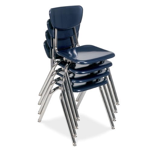 A stack of discount chairs