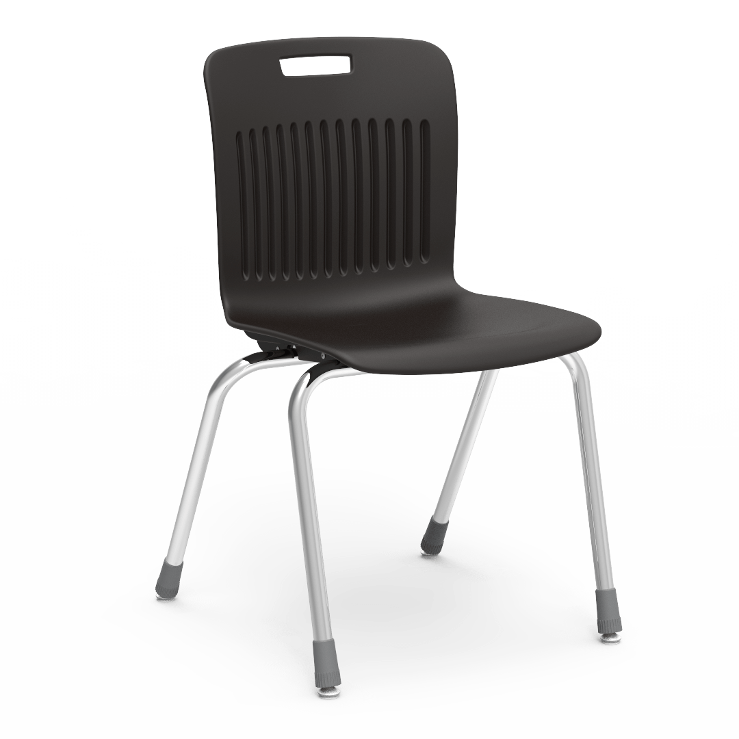 Virco AN18EL - Analogy Series 4-Legged School Stack Chair, 18-1/2