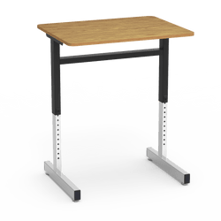 Virco 8771 - 8771 Series Student Desk with Cantilever Leg, 20" X 26" Top, 22" to 30" height range