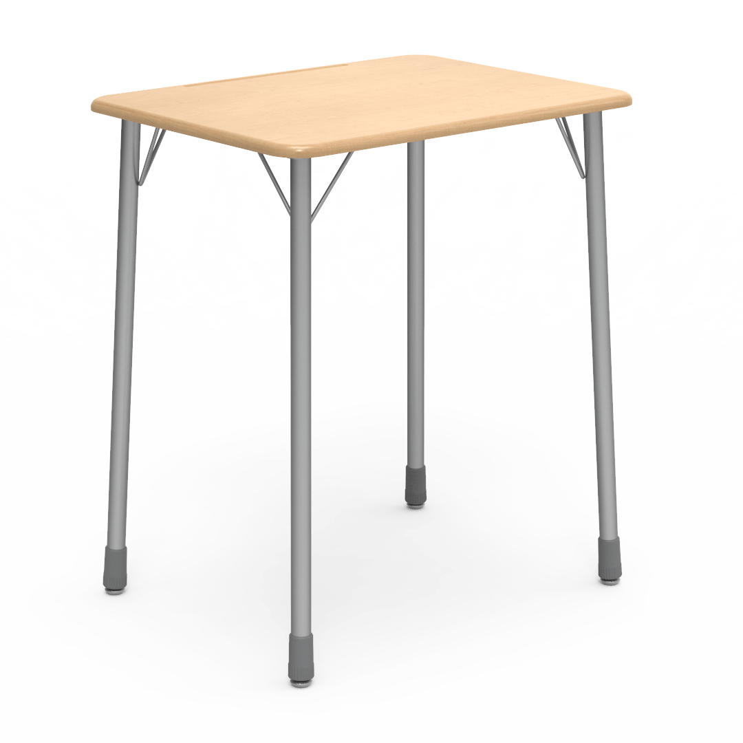 Virco Z202630M - ZUMA Series Student Desk, Hard Plastic 20" x 26-1/8" Top, 30"H - SchoolOutlet