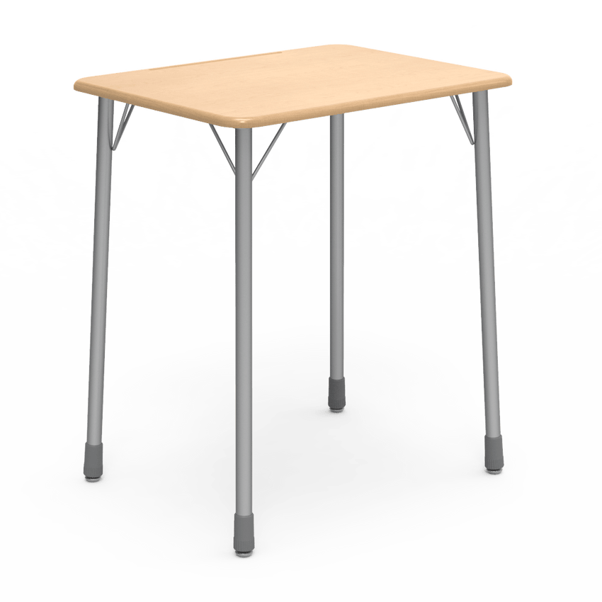 Virco Z202630M - ZUMA Series Student Desk, Hard Plastic 20" x 26-1/8" Top, 30"H - SchoolOutlet