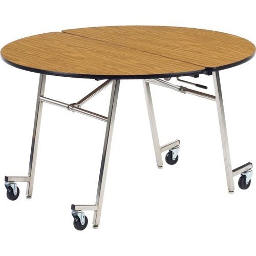 Virco MT48RAE - Mobile Cafeteria Table - Sure Edge - 48" Dia (Virco MT48RAE) - SchoolOutlet