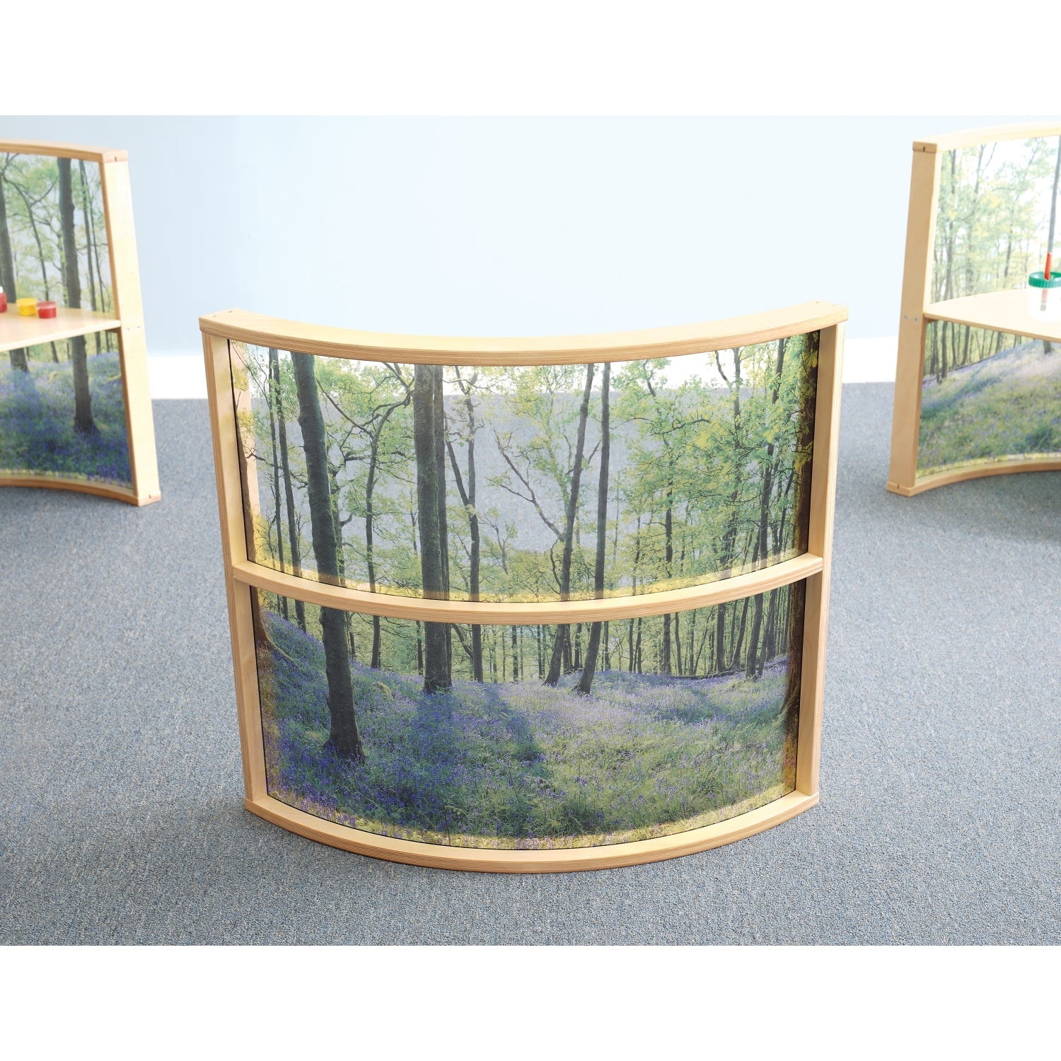 Whitney Brothers Nature View Curved Divider Panel 36H(Whitney Brothers WHT-WB0609) - SchoolOutlet