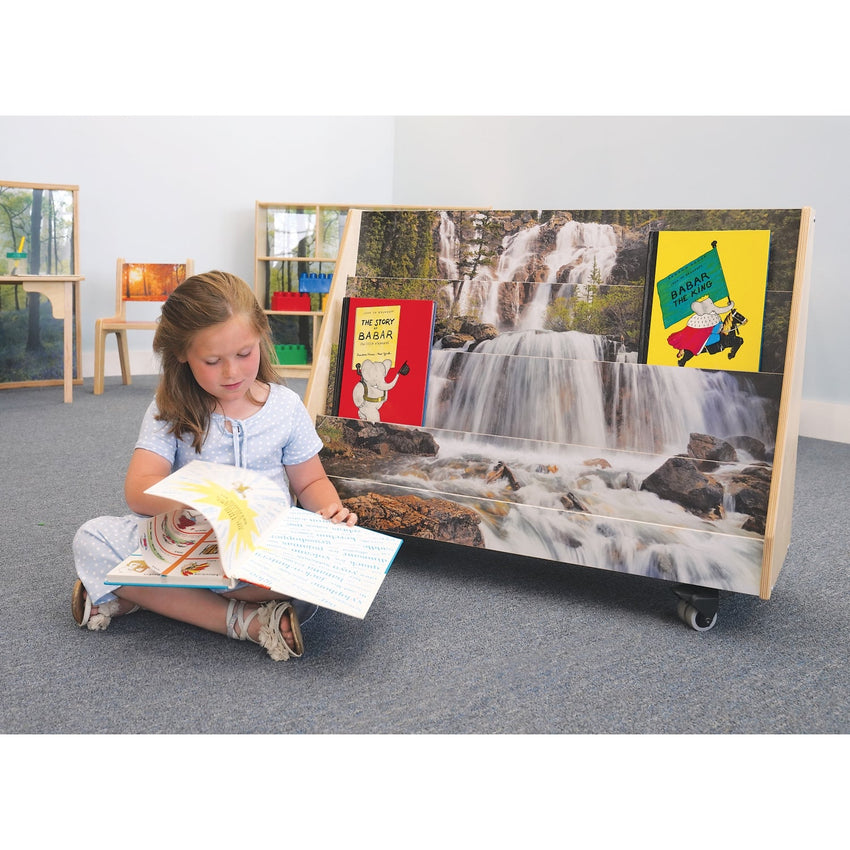 Whitney Brothers Nature View Mobile Book Browser(Whitney Brothers WHT-WB0936) - SchoolOutlet