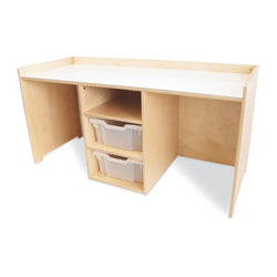 Whitney Brothers Stem Activity Desk With Trays (Whitney Brothers WHT-WB1678)