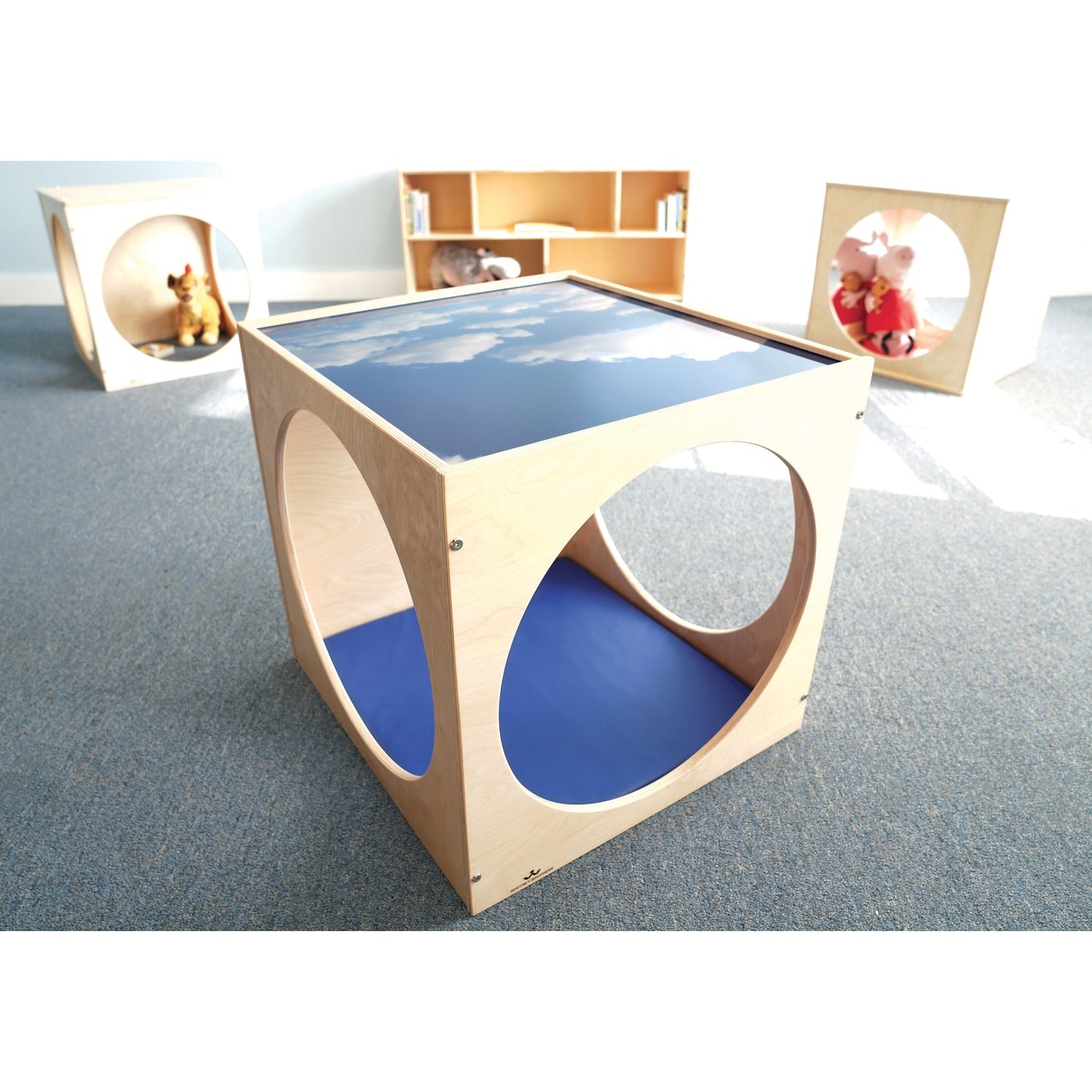 Whitney Brothers Toddler Acrylic Sky Top Play Cube and Mat(Whitney Brothers WHT-WB2692) - SchoolOutlet