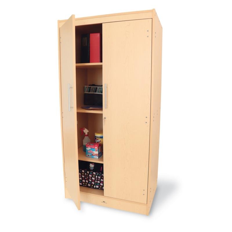 Whitney Brothers Tall And Wide Storage Cabinet(Whitney Brothers WHT-WB9202) - SchoolOutlet